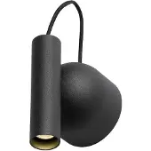 SLV LED Wandlamp | 6.2W 3000K 350lm 930 | IP20 Dimbaar Zwart | KARPO