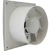 Europlast Badkamerventilator Ø 150 mm Zilver - standaard EE150S