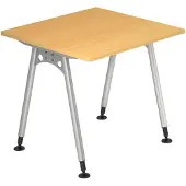 Hjh OFFICE PRO ATOS 8 S - Beuken 80 x 80 Tafelhoogte I In hoogte verstelbaar