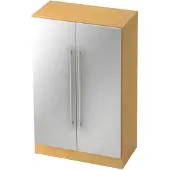 Hjh OFFICE PRO SIGNA G 7550 RE - Beuken/Zilver Hoogte van de map | 3 OH Kast Rail handvat (kunststof)