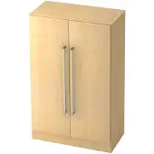 Hjh OFFICE PRO SIGNA G 7550 CE - Esdoorn Hoogte van de map | 3 OH Kast Chrome metaal handgreep