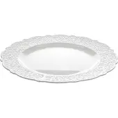 Alessi Serveerschaal Dressed White Porcelain 33,5 cm