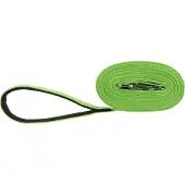 Trixie hondenriem sleeplijn singelband zwart 20 mm x 5 mtr