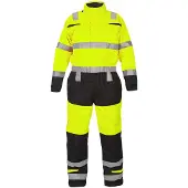 Hydrowear Ubbena Winteroveral Fluor Geel/Zwart maat XXL heren
