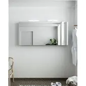 Mondiaz Cubb spiegelkast 150x70x16cm cale met 3 deuren