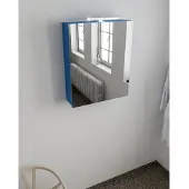 Mondiaz Cubb spiegelkast 60x70x16cm jeans met 1 deur