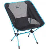 Helinox - Kampeertafels en -stoelen - Chair One Black/Cyan Blue voor Unisex van Gerecycled Polyester - Zwart