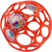 Oball Rammelaar Easy -Grasp Red