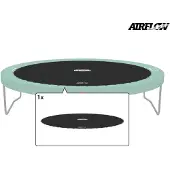 Magic Circle Pro Springmat Trampoline Rond 380 cm