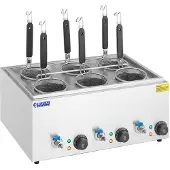 Royal Catering Pastakoker met 6 manden - temperatuur: 30-110 ° C