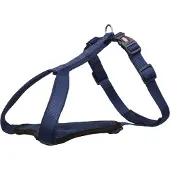 Trixie hondentuig premium y-tuig indigo (37-45X1,5 CM)