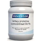 Nova vitae Whey proteine concentraat 80% 500 gram