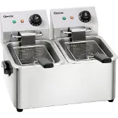 Bartscher Friteuse Bartscher, elektrisch, 2x4L, 43,5(b)x31,5(h)x40(d), 230V/2x3.25kW