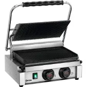 Bartscher Contactgrill "Panini-MDI" 1R, 51(b)x44(d)x26,5(h)cm, 230V/2200W