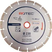 Rotec Diamantzaagblad 'Universeel Opti-Line' | Ø230x2,8xØ22,2 - 730.2303