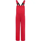 Coppens Tuinbroek kinder rood | Maat 116 |