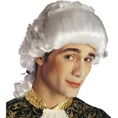 Finidi Carnavalskleding: Pruik, Kavalier