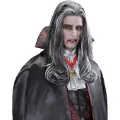 Widmann Accessoires voor Halloween pruik droomhaar Victoriaanse vampier
