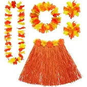 Finidi Hawaii set oranje