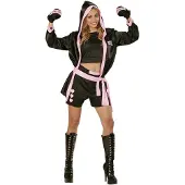 Widmann Bokser Kostuum | Dames Bokser Ms Tyson | Vrouw | Large | Carnaval kostuum | Verkleedkleding