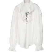 Widmann Carnavalspak Piratenshirt wit