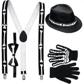 Widmann Verkleedset skelet voor halloween