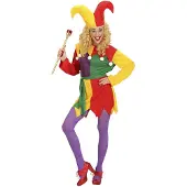 Finidi Joker kostuum dames Nar