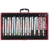 Kreator KRT041100 Set decoupeerzaagbladen met T-schacht - 20 stuks