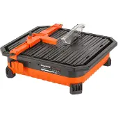 Powerplus Dual Power accu tegelsnijder POWDP75100 - 20V toestel - 390x365mm tafel - Ø110mm snijschijf - zonder batterij en lader - met 1 acc.