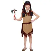 Finidi Indianenjurkje meisje (bruin, 128)