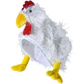 Finidi Kippen mutsen voor de kippige carnavalist.
