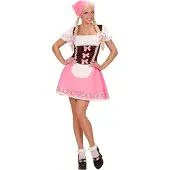 Vegaoo Roze Beiers kostuum voor vrouwen - Verkleedkleding - Small