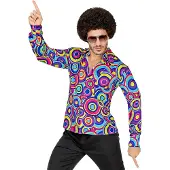 Finidi Leuke disco blouse Groovy 70-jaren