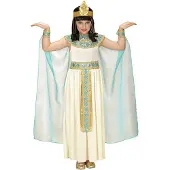 E-Carnavalskleding.nl Cleopatra jurkjes voor kinderen voor carnaval