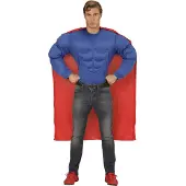 Widmann Superheld kostuum man - Maatkeuze: Maat XL