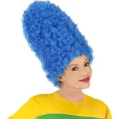 Widmann Pruik cartoon blauw