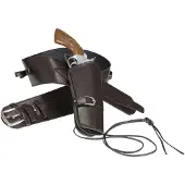 Widmann Cowboy holster met riem kleur bruin
