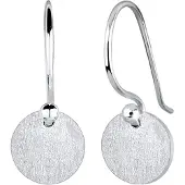 Elli Oorbellen Circle Geo Minimaal Trend 925 Sterling Zilver