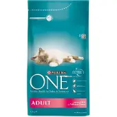 Purina One Adult Rijk aan Zalm - 1,5kg