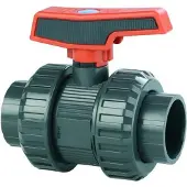 Cepex 36519 Pvc-u Ø4 Kogelkranen Standaardserie Pe Epdm Bsp Binnendraad Blauwe Stip