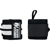 Gorilla wear Wrist Wraps Pro - Zwart/Wit