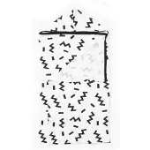 Kipkep Blenker hydrofiele badcape - maat 100x70cm - Memphis White