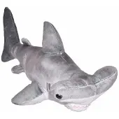 Sonstige Verlage Knuffel Hamerhaai Junior 30 Cm Pluche Grijs