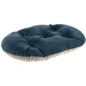 Ferplast dierenkussen Prince 45 x 30 cm fluweel blauw