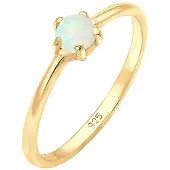 Elli Ring opaal / goud