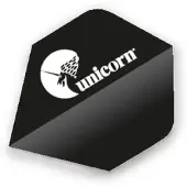 Unicorn Maestro 125 Big Wing - Black - Dart Flights