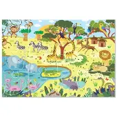 Dodo Puzzel Sort Afrika 18 Elementen - Educatief en Veilig Speelgoed