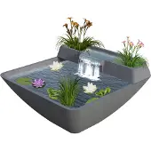Velda Fountain Pond waterfall set 75x75x35 cm vijver
