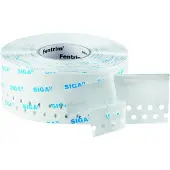 Siga Fentrim 20 - 100 mm – 15/85 mm x 25m - Extreme lijmkracht over het gehele vlak - Voorgevouwen 15 mm, zonder scheidingsstroken