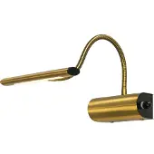 TRIO Led wand leeslamp Curtis messing mat